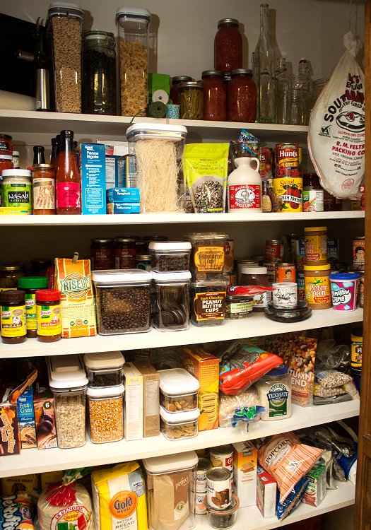 A Prepper's pantry is always stocked